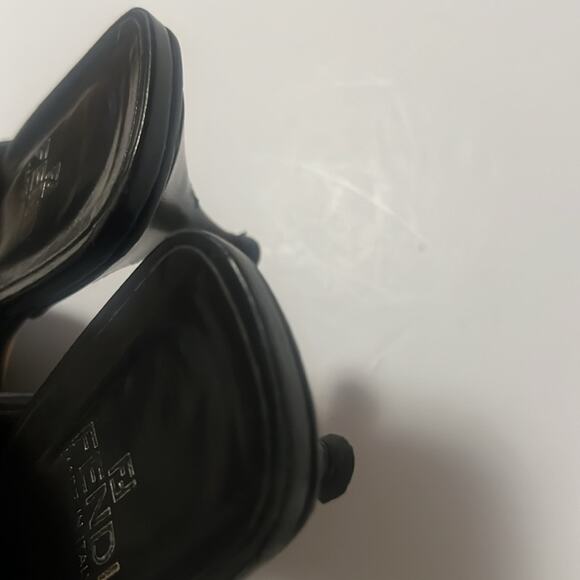 FENDI ZUCCA FF LOGO MONOGRAM MULE CLOG SIZE 8 - Picture 6 of 9